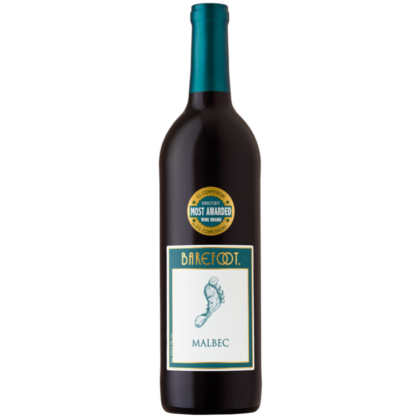 Red Wine - 'Barefoot' Malbec (x1 Bottle)