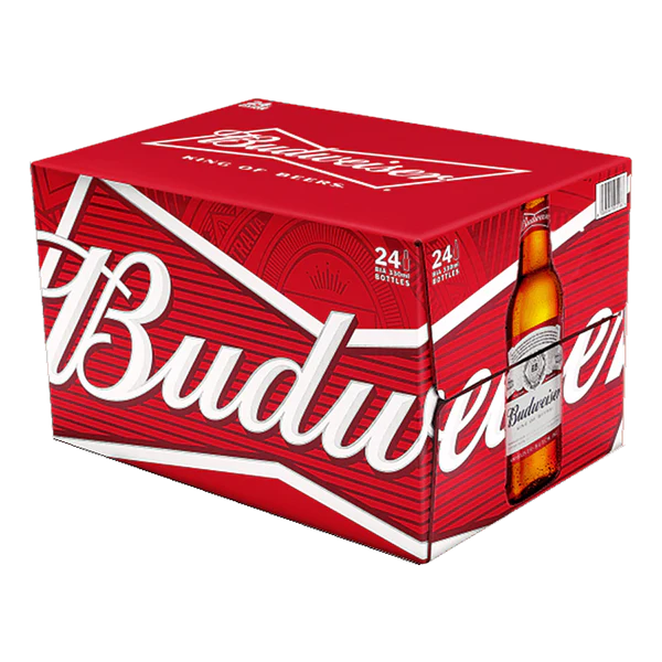 Beer - ‘Budweiser’ (x24 Bottles / 330ml)