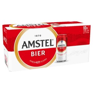 Beer - 10x Amstel Bier (Cans - 440ml)