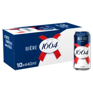 Beer - 10x Kronenbourg 1664 Biere (Cans - 440ml)