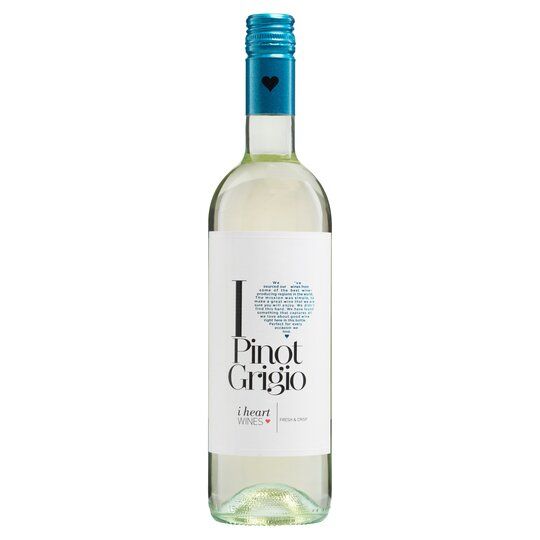 White Wine - I Heart Pinot Grigio (x1 Bottle)