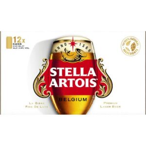 Beer - ‘Stella Artois’ (x12 Cans - 440ml)