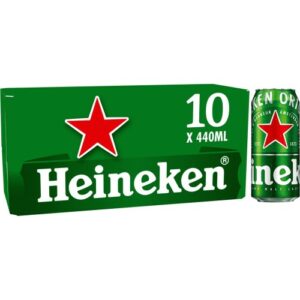 Beer - ‘Heineken’ (x10 Cans - 440ml)