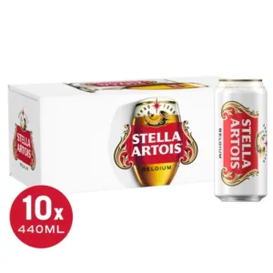 Beer - ‘Stella Artois’ (x10 Cans - 440ml)