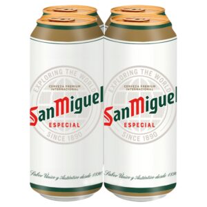 Beer - ‘San Miguel’ (x4 Cans 440ml)