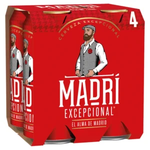 Beer - ‘Madri’ (x4 cans 440ml)