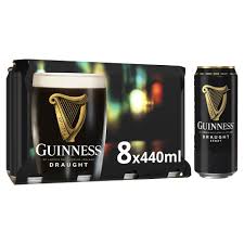 Guinness - x8 cans (440ml)